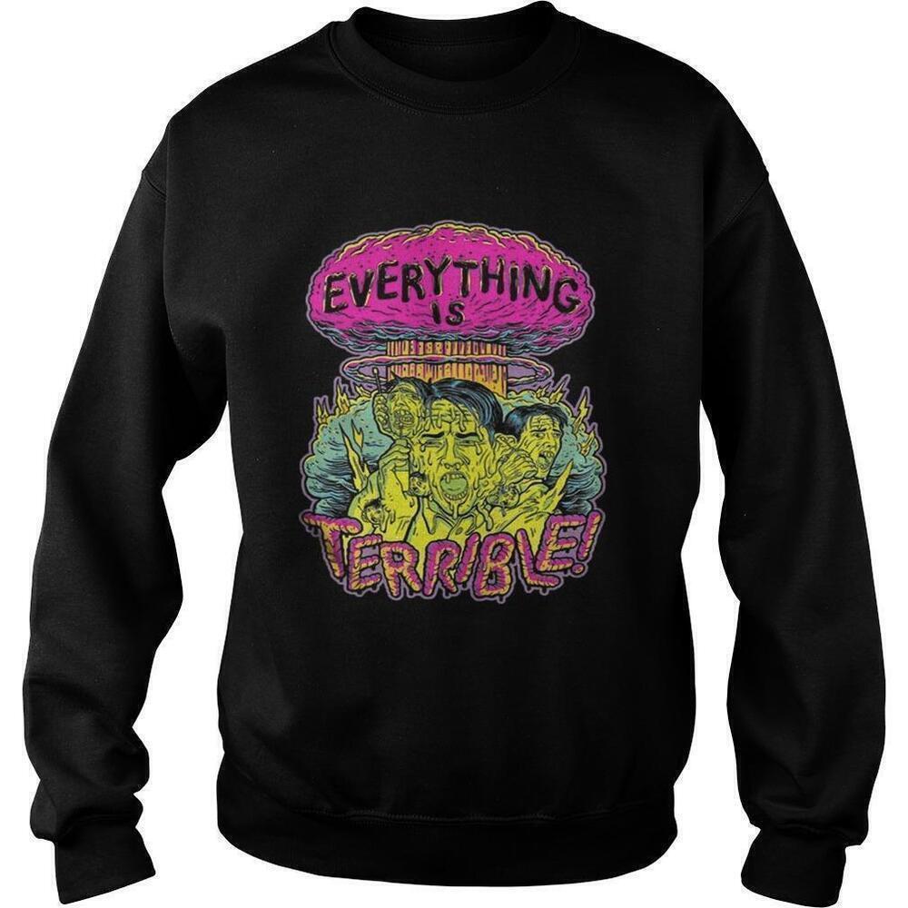 Vsauce Everything Is Terrible Internet Meme Science Humor Sweatshirt